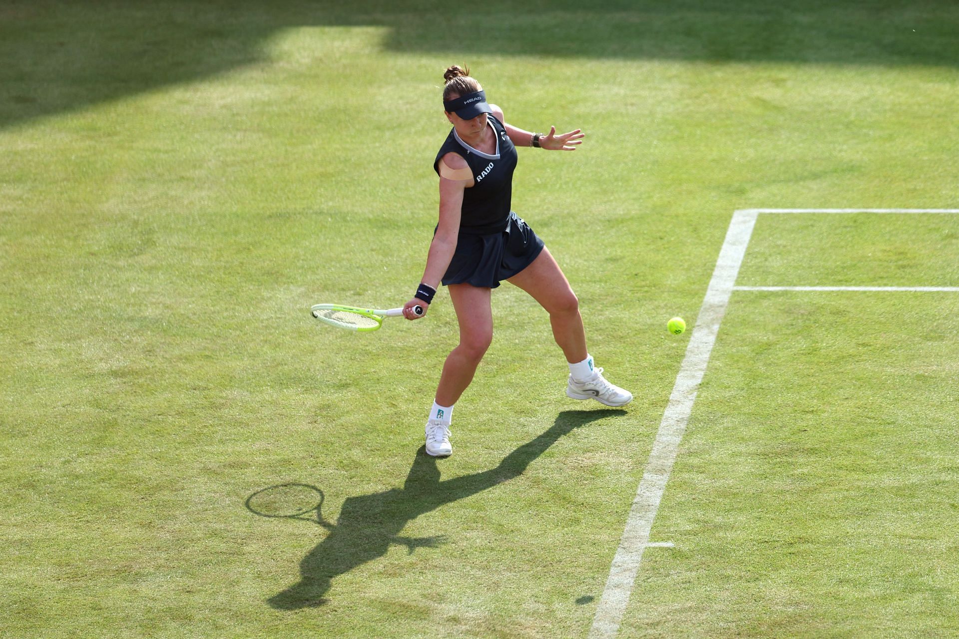 Krejcikova in action on the main tour - Image Source: Getty